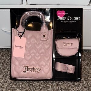 Juicy Couture Dusty Blush Bag Set